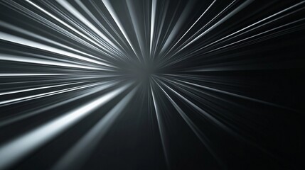 Vibrant Cosmic Starburst - Dynamic Light Streaks and Radiant Beams Create an Abstract of Color and Energy