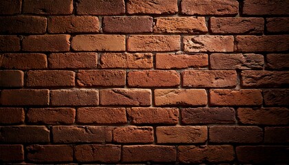 Fototapeta premium Old brown brick wall for design