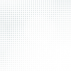 Abstract vector background with dots shapes pattern. Spotted grid background. Digital technology design