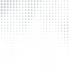 Abstract vector background with square shapes pattern. Square dots grid background. Digital technology design