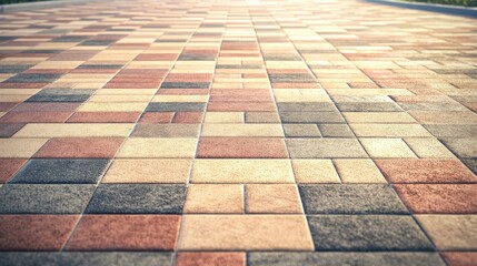 Seamless Brick Flooring Pattern for Modern Spaces