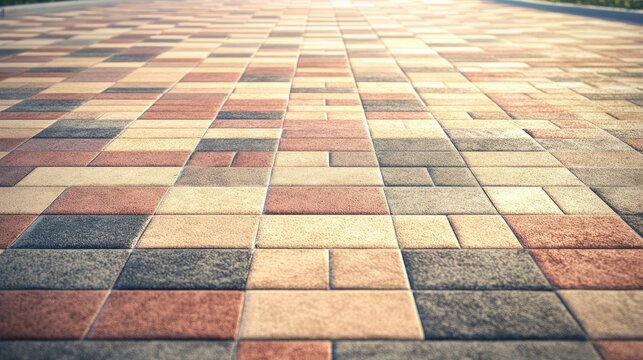 Seamless Brick Flooring Pattern for Modern Spaces