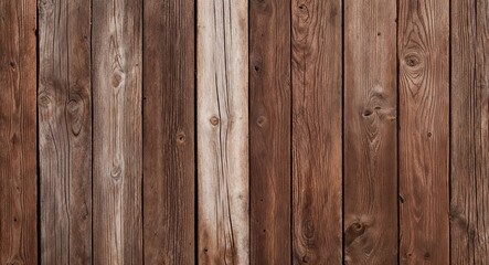 Rustic brown wooden plank wall background weathered wooden planks with visible grain and worn textures