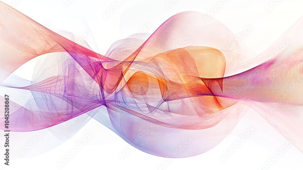 Poster an artistic depiction of a quantum womb, where geometric shapes and fluid lines merge to form an org
