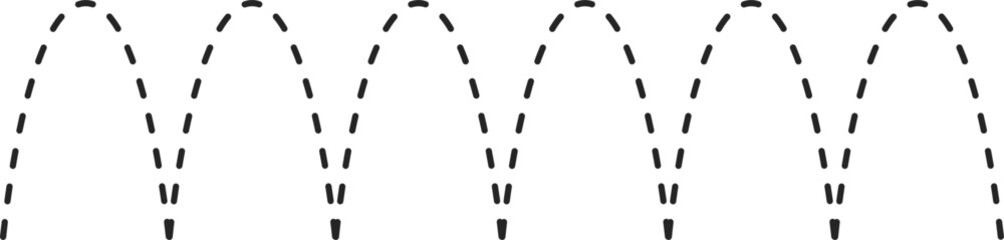 Preschool tracing line