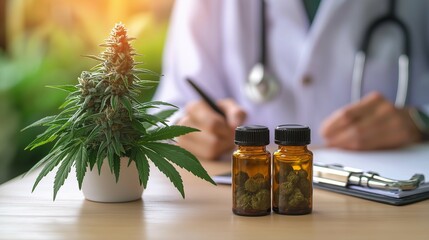 Doctor Consulting Patient About Medical Options