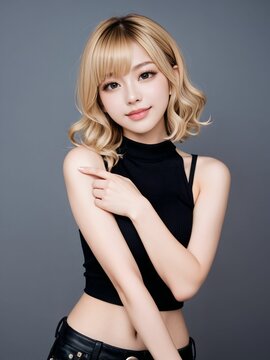 綺麗なギャルモデル