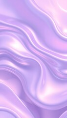 Fototapeta premium Abstract Iridescent Lavender Liquid Background Waves