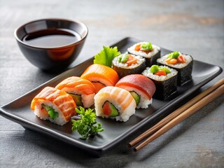 a-photo-of-a-minimalist-sushi-platter