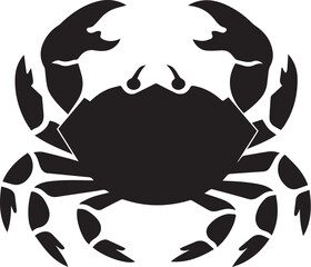 Fototapeta premium black and white crab
