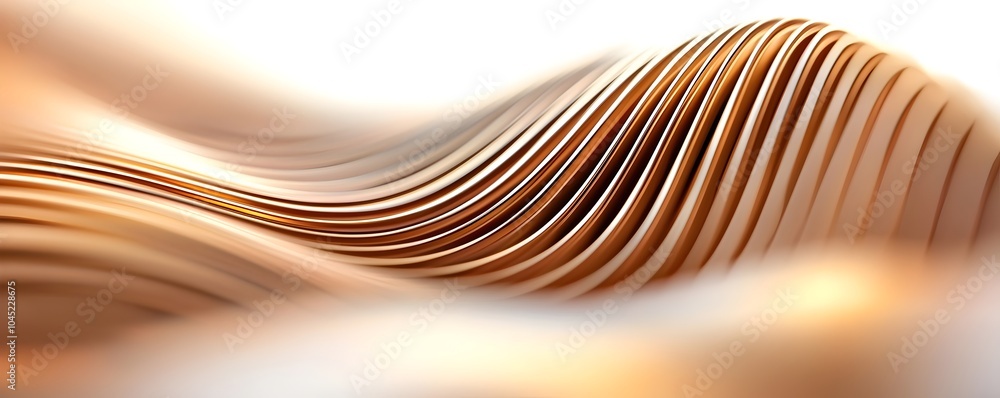 Poster abstract flowing patterns and rotating shapes - geometric precision meets digital fluidity in a capt