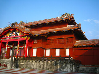 沖縄　首里城(正殿)