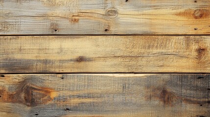 Fototapeta premium A wooden plank background with natural grain and texture, giving a rustic and organic feel, perfect for food photography or eco-themed designs