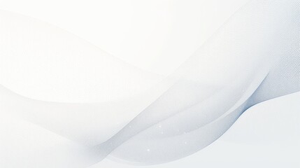 Abstract light blue wave pattern creating a sense of tranquility and elegance.