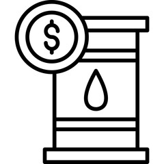 Oil Price Icon