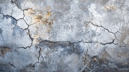 Obraz premium A textured concrete background with subtle cracks and imperfections, offering a raw and industrial feel suitable for modern design projects