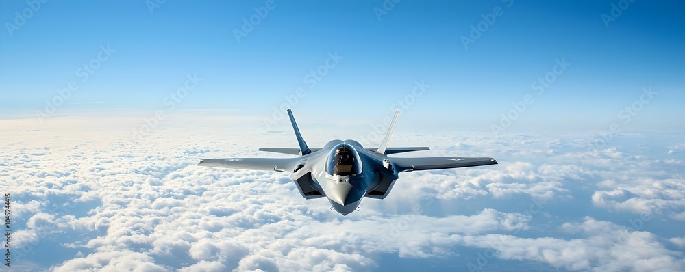 Poster high-speed interception of aircraft in action - advanced missile defense integration and situational