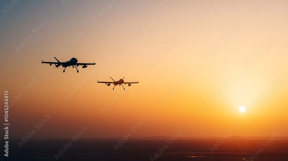Poster automated defense platforms engaging threats - real-time analysis of aircraft and uavs with active r