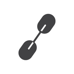 Link icon Symbol mark in filled style