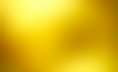 Bold yellow metal reflective background. Bright golden polished texture.