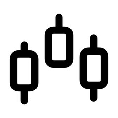  chart,chart icons, chart   icon editable stroke outline icon isolated on white background flat vector illustration. Pixel perfect. 64 x 64.
