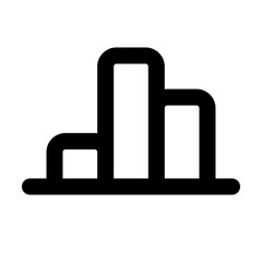 chartnew, chartnew icons,  chartnew  icon editable stroke outline icon isolated on white background flat vector illustration. Pixel perfect. 64 x 64.
