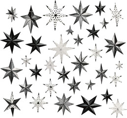 seamless pattern with stars