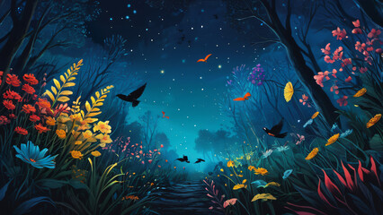 coral reef and fishes