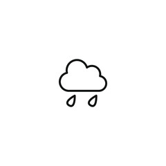 Weather icon. Weather icon set. Linear style.
