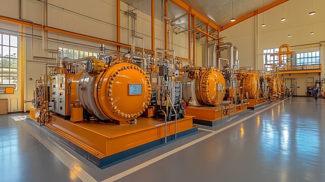 Reboilers
Reboilers provide heat to distillation columns to help separate components of the gas by boiling.