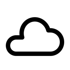 cloud,cloud icons,cloud    icon editable stroke outline icon isolated on white background flat vector illustration. Pixel perfect. 64 x 64.