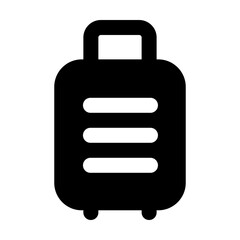 luggage ,luggage ,icons, luggage   icon editable stroke outline icon isolated on white background flat vector illustration. Pixel perfect. 64 x 64.
