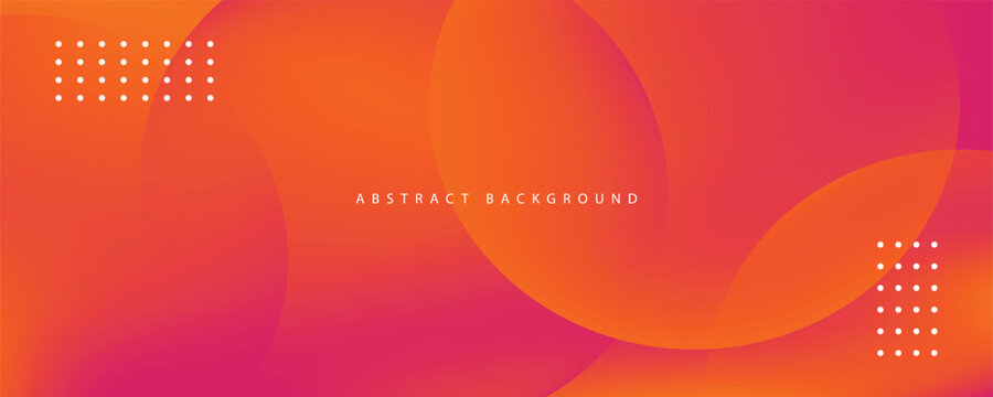 abstract  orange pink gradient background design template