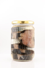 Salted bonito marinated in oil