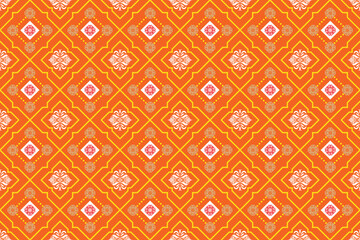 Bright seamless pattern. Design for textile, fabric, clothing, wallpaper, wrapping, cushion art ornament and decoration.