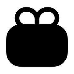 gift, gift icons, gift   icon editable stroke outline icon isolated on white background flat vector illustration. Pixel perfect. 64 x 64.
