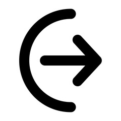 login, login     icons,  login   icon editable stroke outline icon isolated on white background flat vector illustration. Pixel perfect. 64 x 64