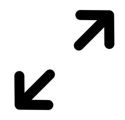 maxi, maxi  icons,  maxi  icon editable stroke outline icon isolated on white background flat vector illustration. Pixel perfect. 64 x 64
