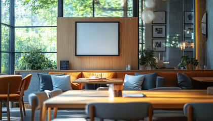 Scandinavian Hotel Interior Simple and Elegant high detail