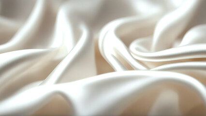 Obraz premium The swaying of white fabric for the background