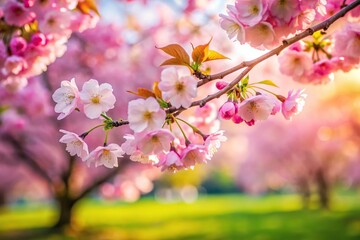 Cherry Blossom tree in springtime