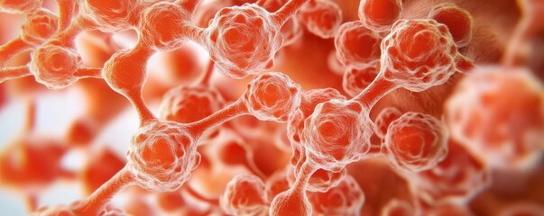 Bacteria forming complex biofilm on a surface, detailed texture and realistic lighting, Bacteria, Biological Formation