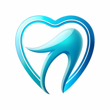 recommend clip art: Dental care tooth icon logo design