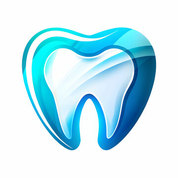 recommend clip art: Dental care tooth icon logo design