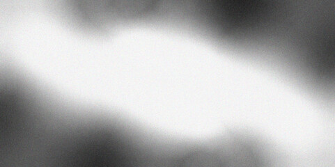 Abstract Background of Black and White Grainy Gradient, Poster header cover backdrop design, Dark grainy banner background  white teal black color gradient, shine bright light and glow template.