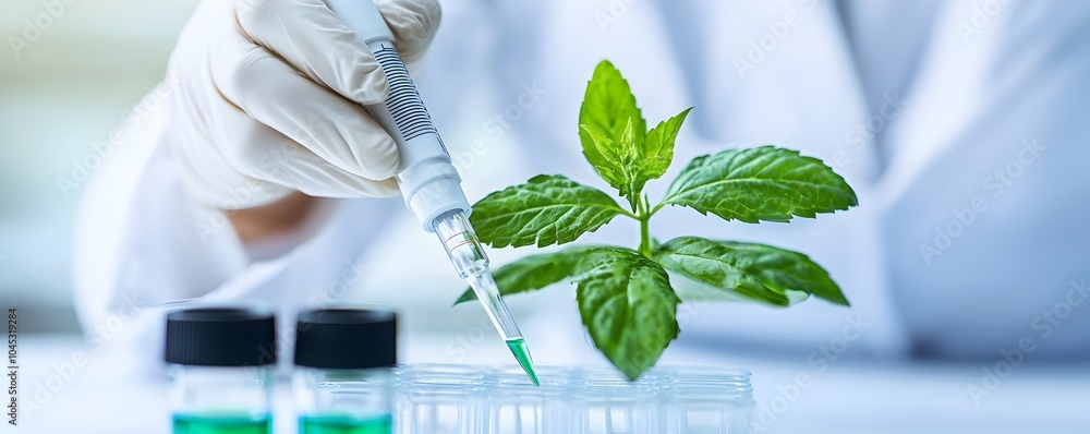 Poster advanced genetic modification techniques in biopharmaceutical lab - precision pipetting for molecula