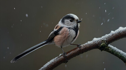long Tailed Tit closeup