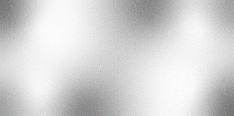 Abstract Background of Black and White Grainy Gradient, Poster header cover backdrop design, Dark grainy banner background  white teal black color gradient, shine bright light and glow template.