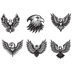 Eagle Silhouette Vector