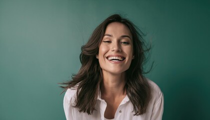 Fototapeta premium Happiness and Joy – laughing, smiling, positive energy